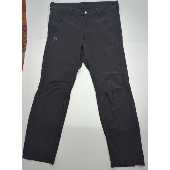 Salomon Wayfarer LT Men's Hiking Pants Black 38" x 32.5" active 4 way stretch - Picture 1 of 6